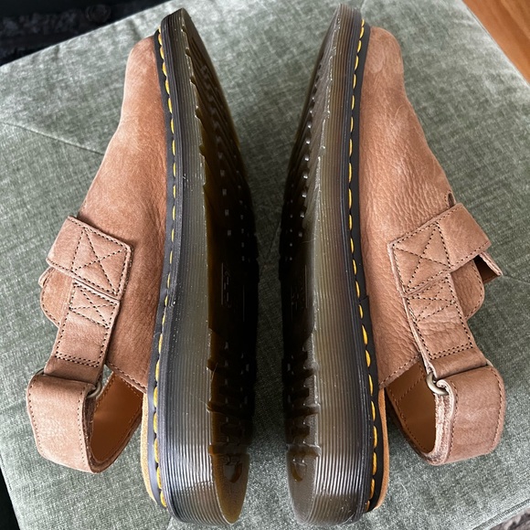 NEW Dr. Martens Jorge ll Tumbled Leather Slingback Mule size 10 - Picture 3 of 5